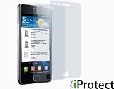 Produkt-Bild: 2X ORIGINAL iProtect Displayschutzfolie Samsung Galaxy S2 II i9100 Displayschutz "CrystalClear" unsichtbar Galaxy 2 MADE IN GERMANY