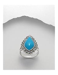 Marcasite Ring In 92.5 Sterling Silver
