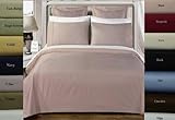 3-PC King/cal.king Duvet Cover Set 300 Thread Count 100% Egyptian Cotton So ....