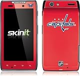Skinit Washington Capitals Solid Background Vinyl Skin for Motorola Droid RAZR