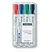 Staedtler Lumocolor 351 WP4 Whiteboard-Marker Etui mit 4 St�ck farblich sortiert