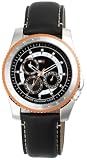 Tommy Hilfiger Men's Multi-Function Black Leather Watch #1790608