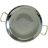 Myson Authentic Spanish Stainless Steel Paella Pan, 22 Inch