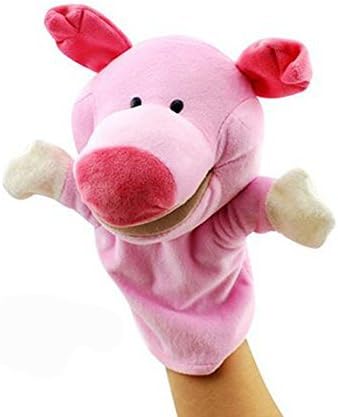 Cartoon Zoo Friends Hand Puppet for Children Story Time Pig