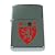 ZIPPO(ジッポー) FRENCH ARMED FORCES フランス軍エンブレムモデル TYPE-16 ハイポリッシュクローム シルバー FRENCH-16