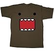 Domo Domo-kun Face Brown T-shirt