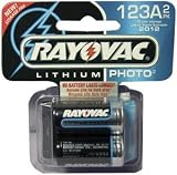 RAYOVAC RL123A2 ULTRA PHOTO BATTERIES (3V, 123A, 2 PK)