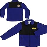 Columbia LSU Tigers Youth Fastbreak Sweater - LSU TIGERS PURPLE/BLACK SIZE 14 TO 16
