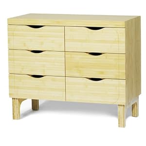 Bam Six Drawer Dresser - Bamboo by Argington