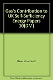 Gas's contribution to UK self-sufficiency
