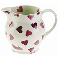 Emma Bridgewater Pink Hearts 1/2 Pint Jug 0.3ltr