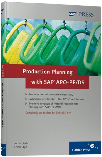 Production Planning with SAP APO PP/DS 41a ry8MqZL Production Planning with SAP APO PP/DS