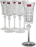 Christal d&acute;Arques 15103 Sektkelche 17 cl Lady Diamond, 6-er Set