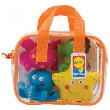 Bath Squirters Ocean In Bag 4 pc Bath Squirters Ocean In Bag 4 pc