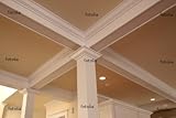 Wallmonkeys Peel and Stick Wall Decals - Detailed Crown Molding - 60