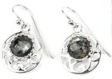 Barse Norwegian Moonstone Swirled Sterling Earrings