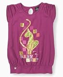 Baby Phat Girls Sequin Kitty Top