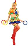 Adult Circus Cutie Sexy Clown Costume - Womens M-L (8-12)