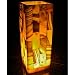 Egyptian Alabaster Inline Rotary Mosaic Lamp