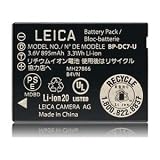 Leica BP-DC-7E Li-Ion Battery for Leica V-LUX 20 Digital Camera