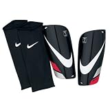 Nike Mercurial Lite Schienbein- Schoner Herren Farbe: schwarz/weiß/pink