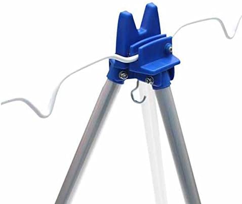 Floding Aluminium Alloy Tripod Bracket Stand Sea Fishing Rod Mount