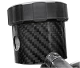 Carbon Fiber Works Front Brake Cover Reservoir Carbon Fiber 1997-2008 Suzuki GSXR600/1988-2008 GSXR750/1999-2008 SV650/2003-2008 SV1000/1997-2001 TL1000s/1998-2003 TL 1000r/1998-2008 Kawasaki ZX6R/1998-2003 ZX7R/1988-2003 ZX9R/2004-2008 ZX10R/2000-2008 636/2004-2008 Yamaha R1/2004-2008 R6 FBRC-CO