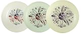 Night Glow Frisbee disc Set - 3 sizes