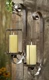 Wire Globe Candleholder set of 2