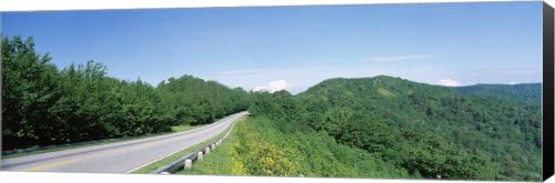 Newfound Gap road, Great Smoky Mountains National Park, Canvas Art Size 27 X 9