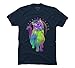 Psychic psychedelic trippy cat Men's Graphic T Shirt - Design By Humans