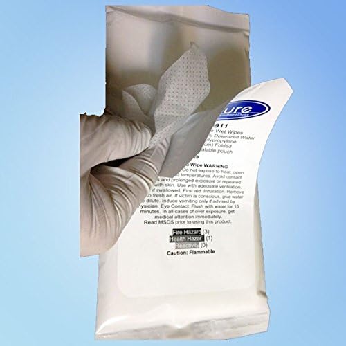 Alcohol Wipe 70% IPA 9"x 11", 50 Wipes/Pack