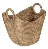 Water Hyacinth Oval Log/Toy/Storage Basket