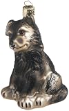 Ornaments To Remember German Shepherd (Black/Tan) Hand-Blown Glass Ornament