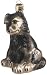 Ornaments To Remember German Shepherd (Black/Tan) Hand-Blown Glass Ornament