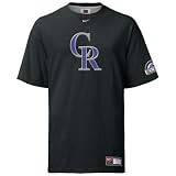Nike Colorado Rockies Black Tackle T-shirt at Nike
