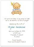 Special Surprise Blue Birth Announcements - Set of 20