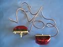 SEALED MINI RED RECTANGULAR LED TRAILER LIGHT