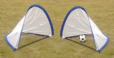 Soccer : Pop Up Portable Soccer Goals Pair