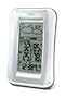 Oregon Scientific BAR688HGA Wireless Weather Station with Temperature/Humidity Display and Self- Setting Atomic Clock, White/Silver