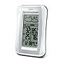 Oregon Scientific BAR688HGA Wireless Weather Station with Temperature/Humidity Display and Self- Setting Atomic Clock, White/Silver