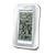 Oregon Scientific BAR688HGA Wireless Weather Station with Temperature/Humidity Display and Self- Setting Atomic Clock, White/Silver