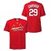 St. Louis Cardinals Chris Carpenter Player Name & Number T-Shirt by Majestic AthleticMedium