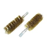 uxcell　クリーニングブラシ　チューブブラシ　長さ　16cm　直径　35mm　2個入り