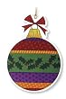 Paper Magic Holiday Ornament Greeting Cards - Christmas Tree Ornament - Set of 6