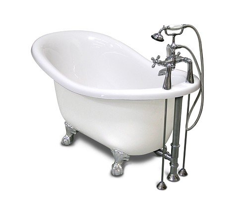 Buy Leg Tub by American Bath Factory - P1-AD in Chrome (Ascot Showers, Plumbing, Bathtubs Showers & Saunas, Showers, Modules & Installation Kits)