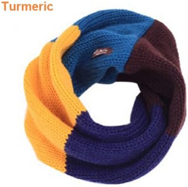 Juanshi Child Cute Infinity One Circle Knit Wool Blend Loop Scarf