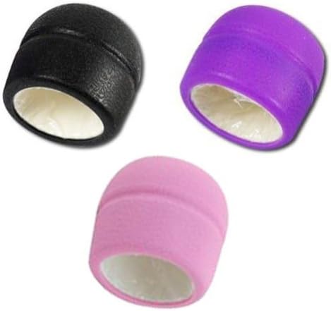 Hitachi Magic Wand Replacement Massage Head Cap / Pink&amp;Purple&amp;Black Attachment