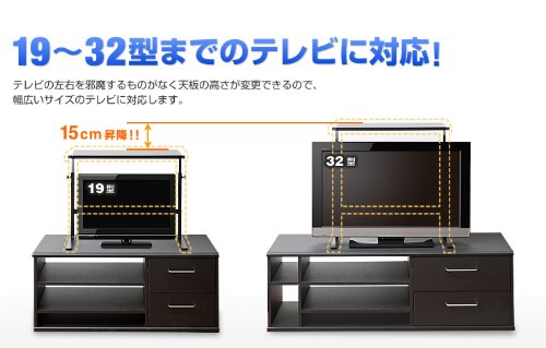 サンワダイレクト テレビ上棚ラック 19～32型テレビ 対応 100-MR030S
