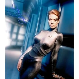 Jeri Ryan Seven of Nine Star Trek Signed Autographed Reprint Photo #2